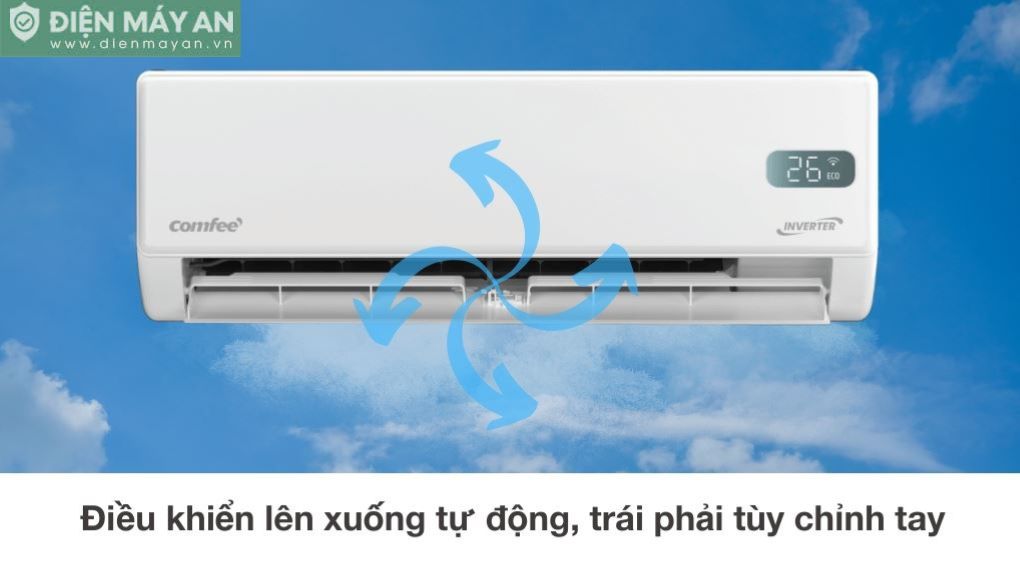 Điều hoà Comfee Inverter 24000 BTU 1 chiều CFS-25VGPF